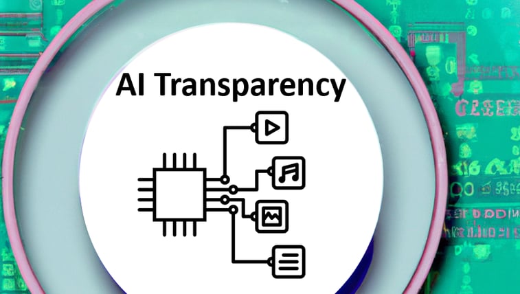 AI transparency illustration